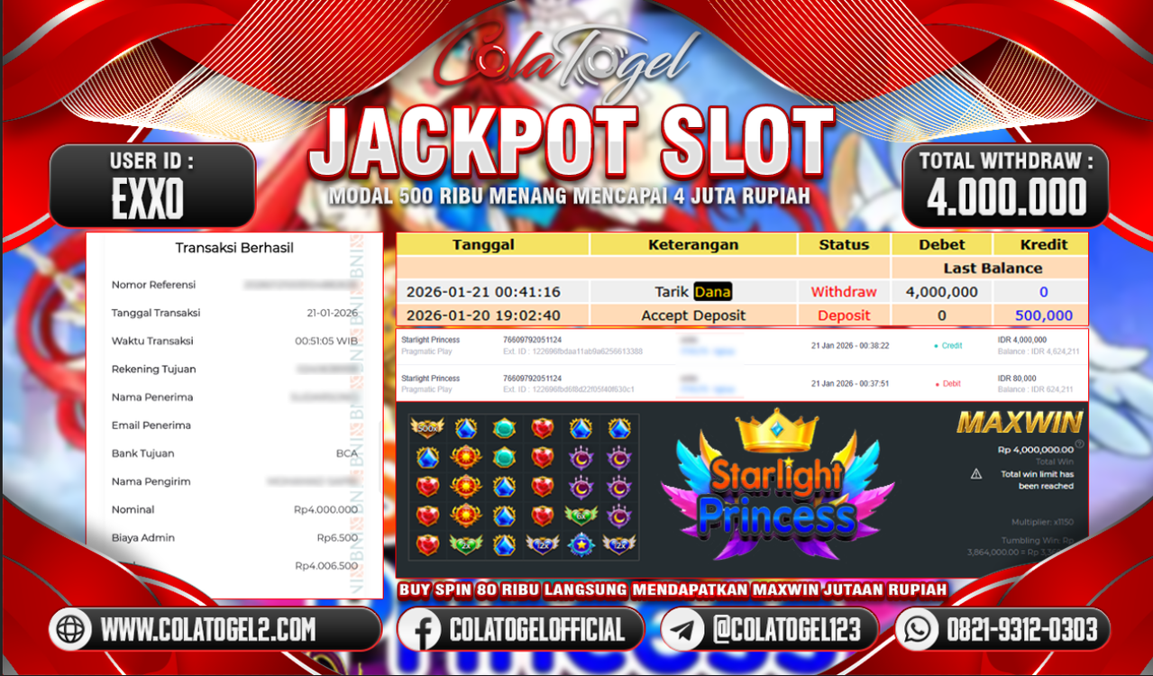JACKPOT SLOT GACOR!!