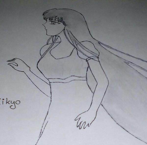 Hình vẽ Kikyou, Kagome, Sango bộ Inuyasha - Page 16 Kikyo_drawing_by_jasmi_lover5-dc6j2vo