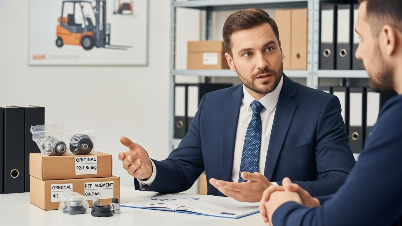 Выбор оригинальных и аналоговых запчастей для погрузчиков