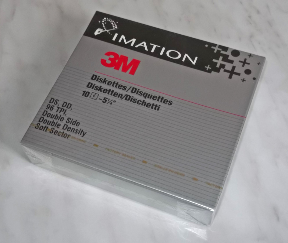 3. 10 dyskietek 3M - nowe nierozpakowane