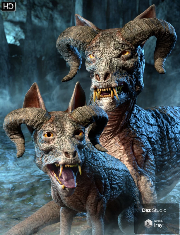 Hellhound HD for Daz Dog 8