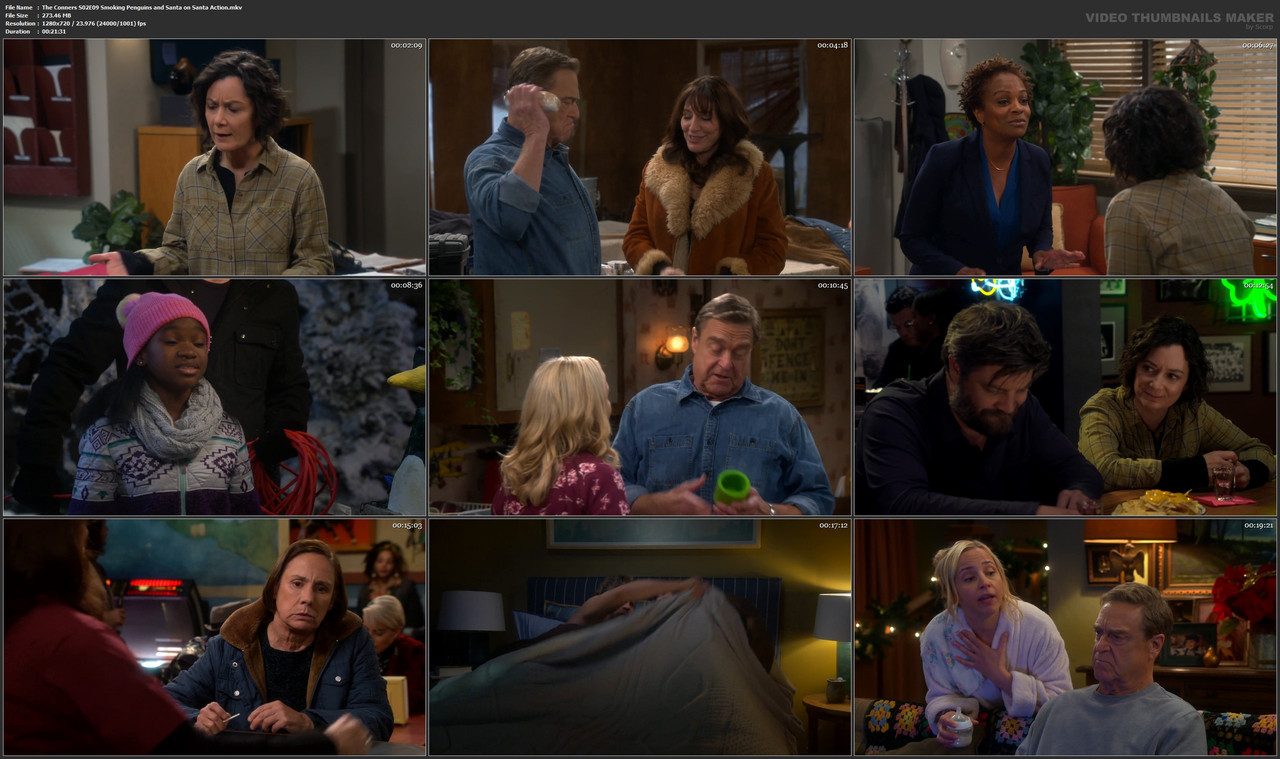 The Conners S02E09 Smoking Penguins and Santa on Santa Action.mkv