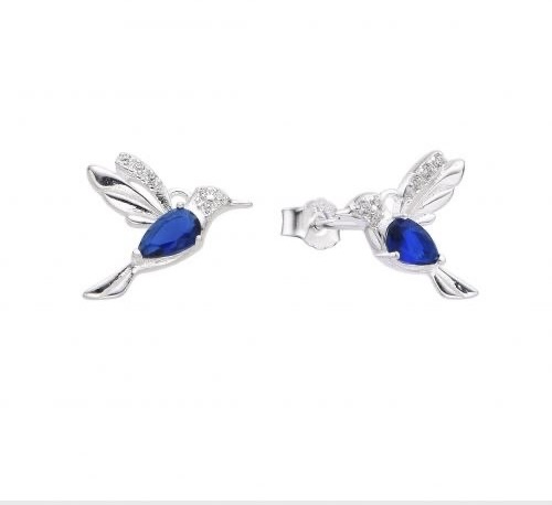 Aretes de colibrí #00229