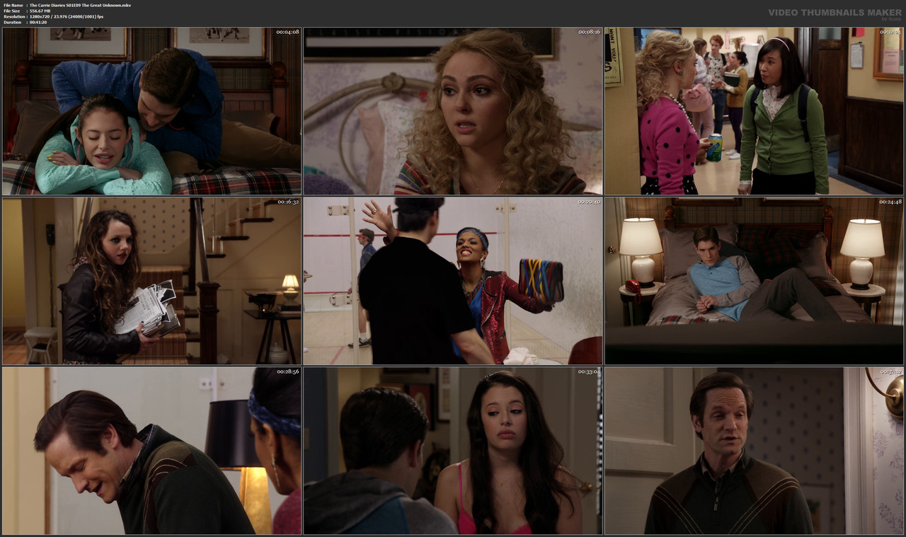 The Carrie Diaries S01E09 The Great Unknown.mkv