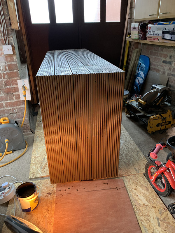 painted heater