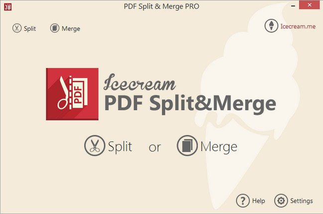 Icecream PDF Split and Merge Pro 3.47 Multilingual