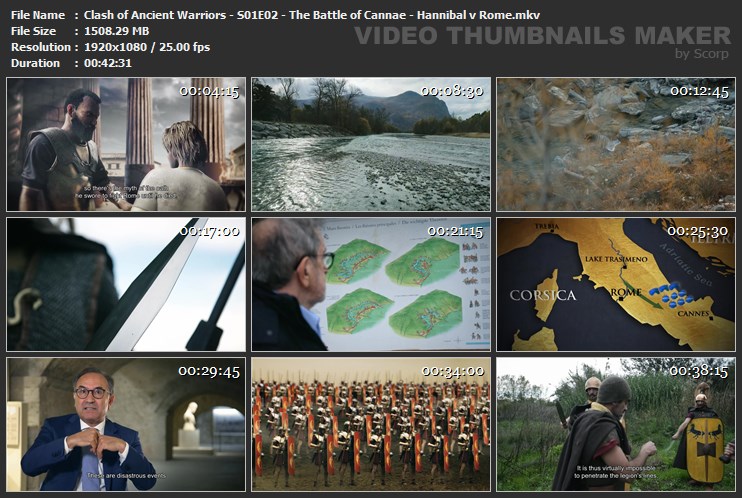 Clash of Ancient Warriors - S01E02 - The Battle of Cannae - Hannibal v Rome.mkv