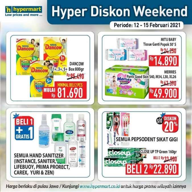 Katalog Promo Hypermart 12-15 Februari 2021