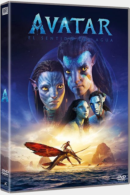 Avatar 2, El Sentido del Agua [DVD9 Full][Pal][Cast/Ing/Cat][Sub:Varios][C.Ficción][2022]