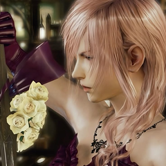 Lightning Farron in a dress