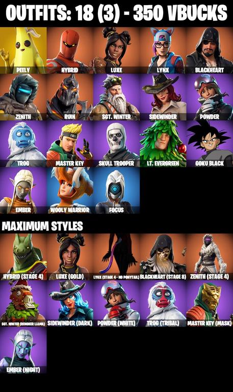 skins comp
