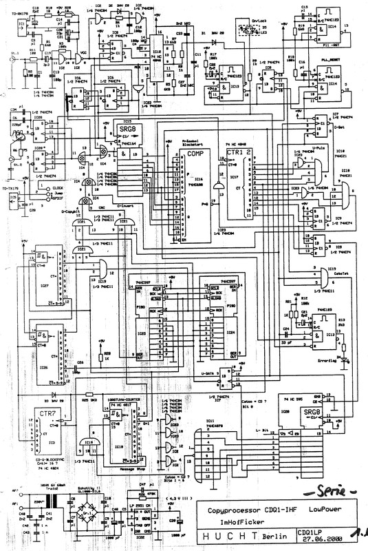 HUCHT  Copyprocessor CDQ1-LP (Low Power) --  PLAN 11