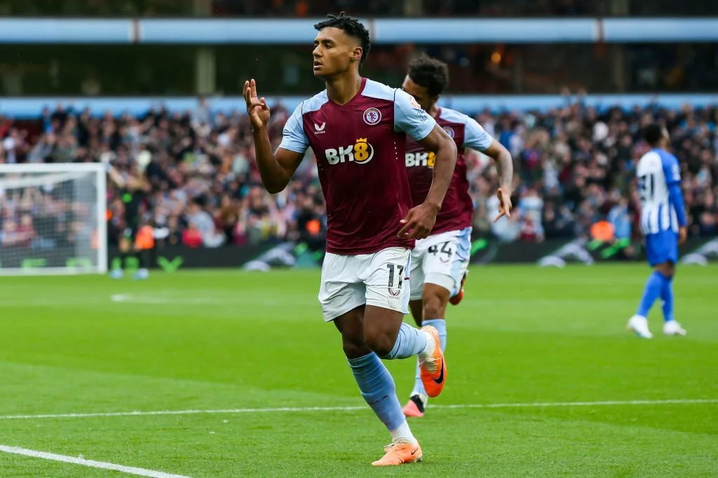 Ollie Watkins scoring for Villa