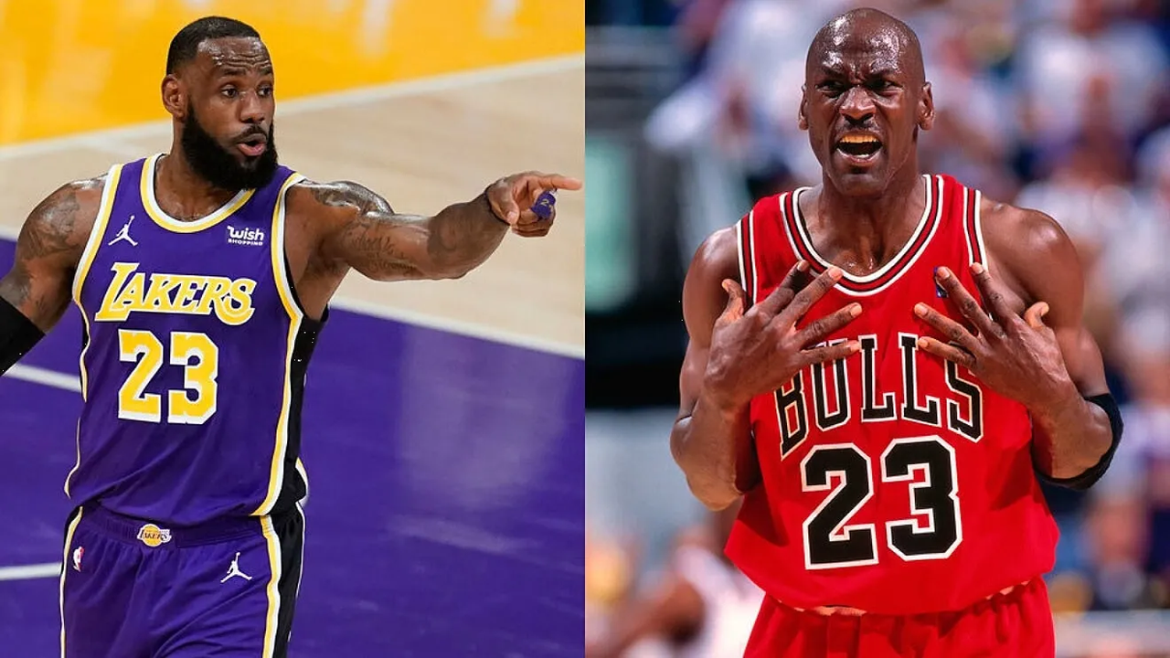 ¿LeBron James es mejor que Michael Jordan? Rompe otro récord que lo confirmaría