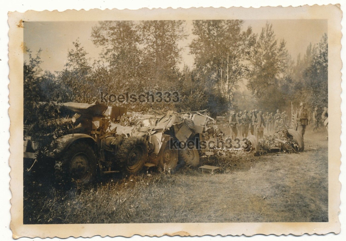 Dünaburg Lettland Krupp LKW Protze PaK Geschütz 