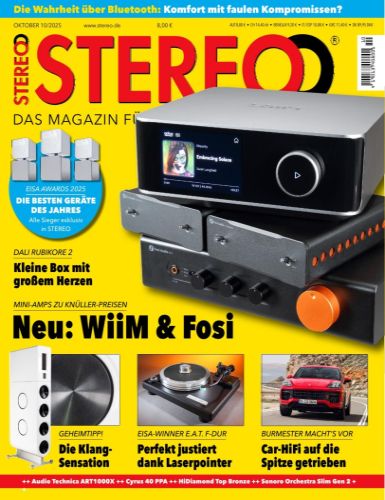 Cover: Stereo Magazin Oktober No 10 2025