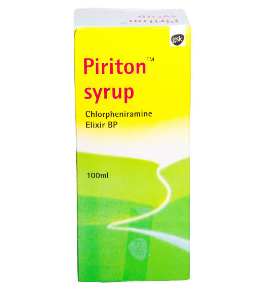 Piriton Syrup 100Mls