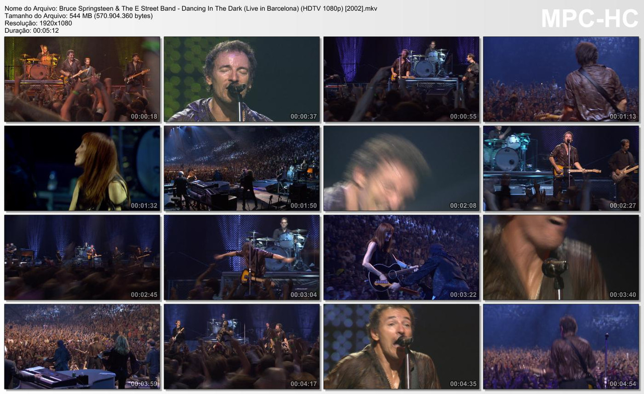 Bruce Springsteen & The E Street Band - Dancing In The Dark (Live in Barcelona) (HDTV 1080p) [2002]