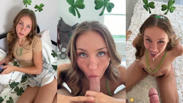 Anya Matusevich Gives Head & Tastes Her BF’s Cum