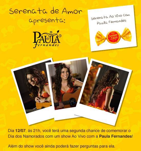 319332 400283410020703 2038141406 n - Paula Fernandes - Serenata de amor (2012)