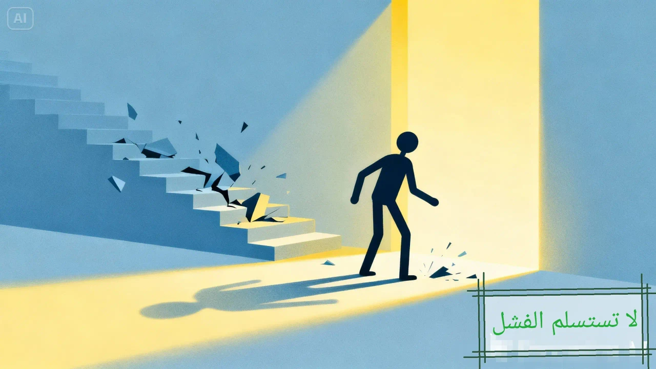 كيف أتعامل مع الفشل بطريقة إيجابية