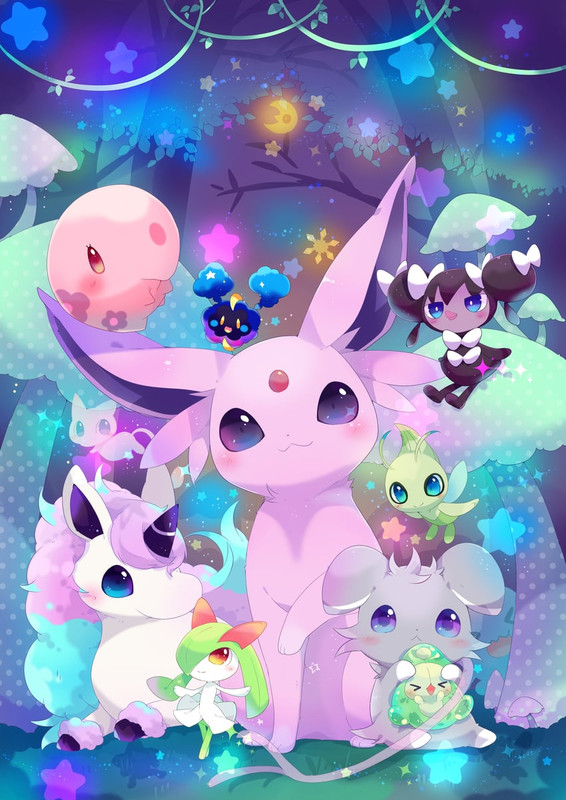 espeon-cosmog-kirlia-mew-celebi-and-7-mo