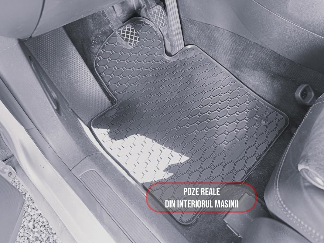 Set 4 covorase Volkswagen Passat 2011- (B7)2014, din cauciuc 100%, compatibile cu autoturismul Volkswagen Passat