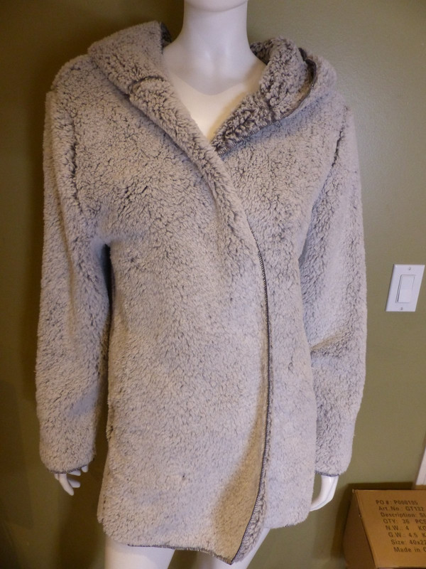 VICTORIAS SECRET PINK S1-031 SHERPA COAT WMNS M/L