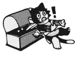 izutsumi dungeon meshi being grabbed by a chest mimic
