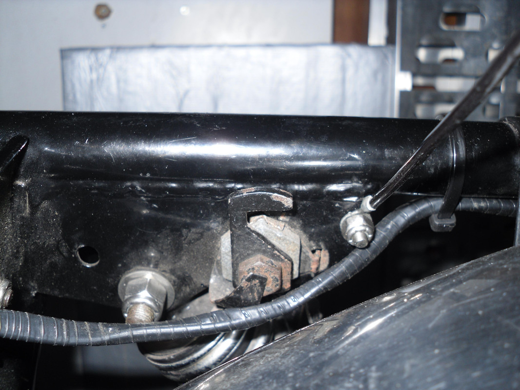 MK 3 Under the seat Check wire. Decal location