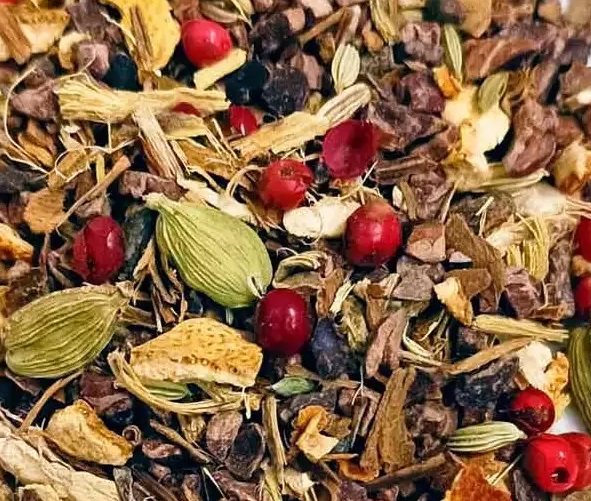 Mezcla cacao especias chai