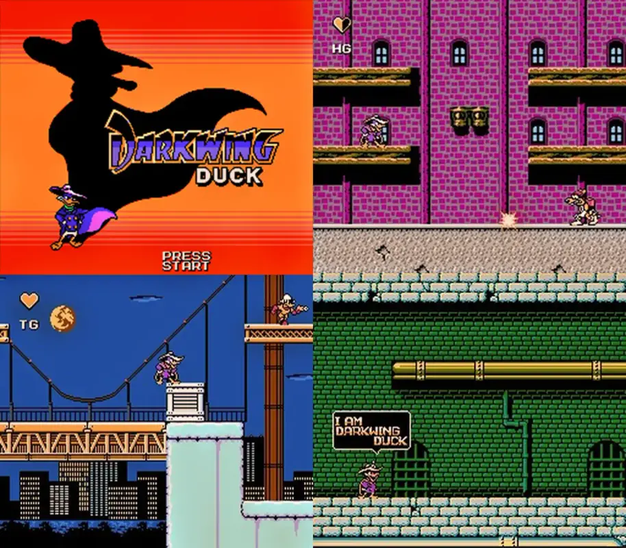 cover NES Darkwing Duck 1992