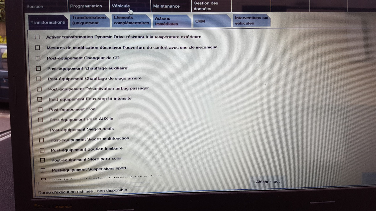 Options interessantes a activer sour ISTA-P - MA-BMW.com