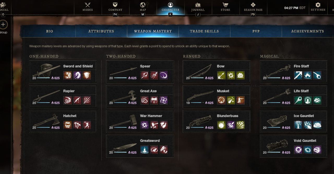 weapon mastery — Postimages