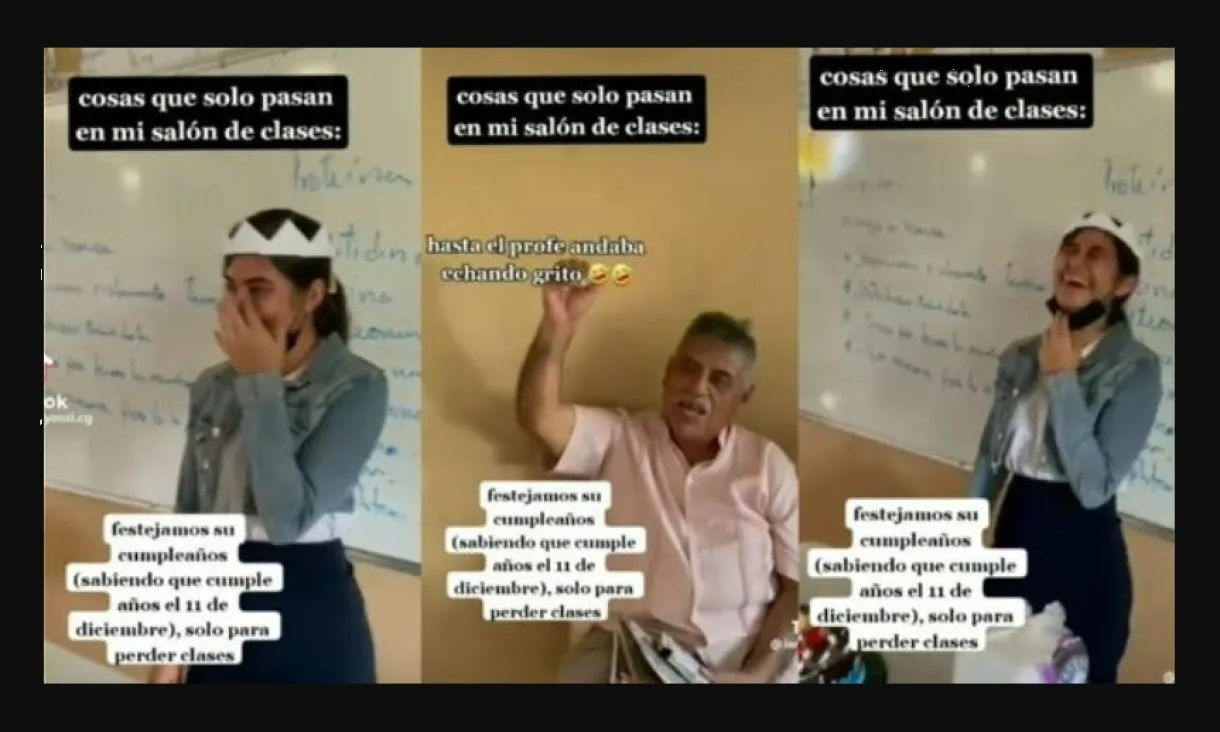 Alumnos fingen cumpleaños para no tomar clases