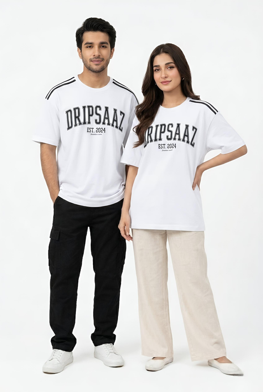 White Tee Model