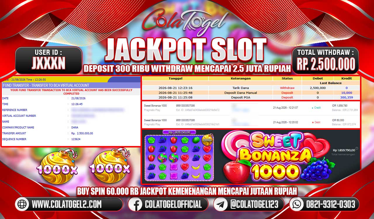 JACKPOT SLOT GACORR!!