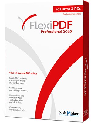 SoftMaker FlexiPDF 2019 Professional 2.1.0 Portable