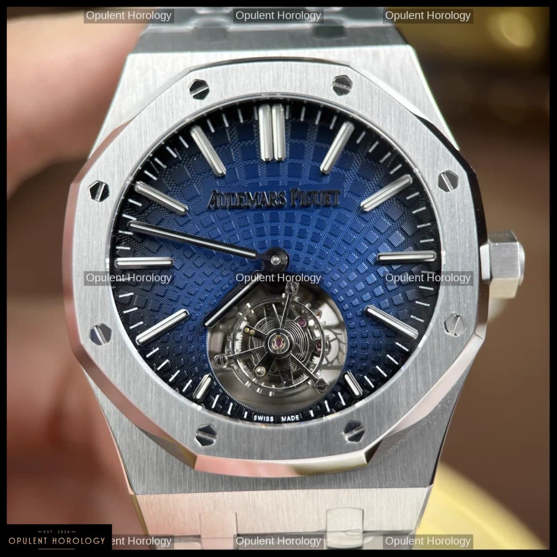 Audemars Piguet Royal Oak Flying Tourbillon 26530ST Smoky Blue Dial 41mm