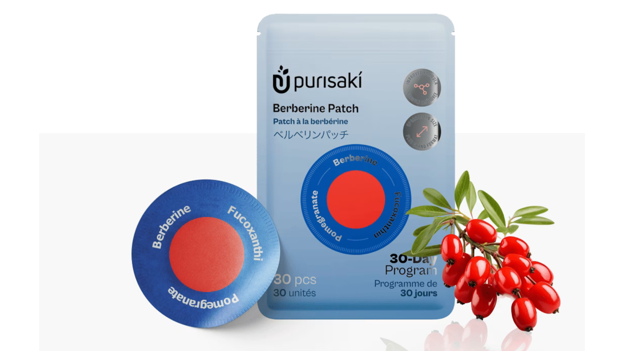 Purisaki Berberine Patches transdermal weight loss patch review