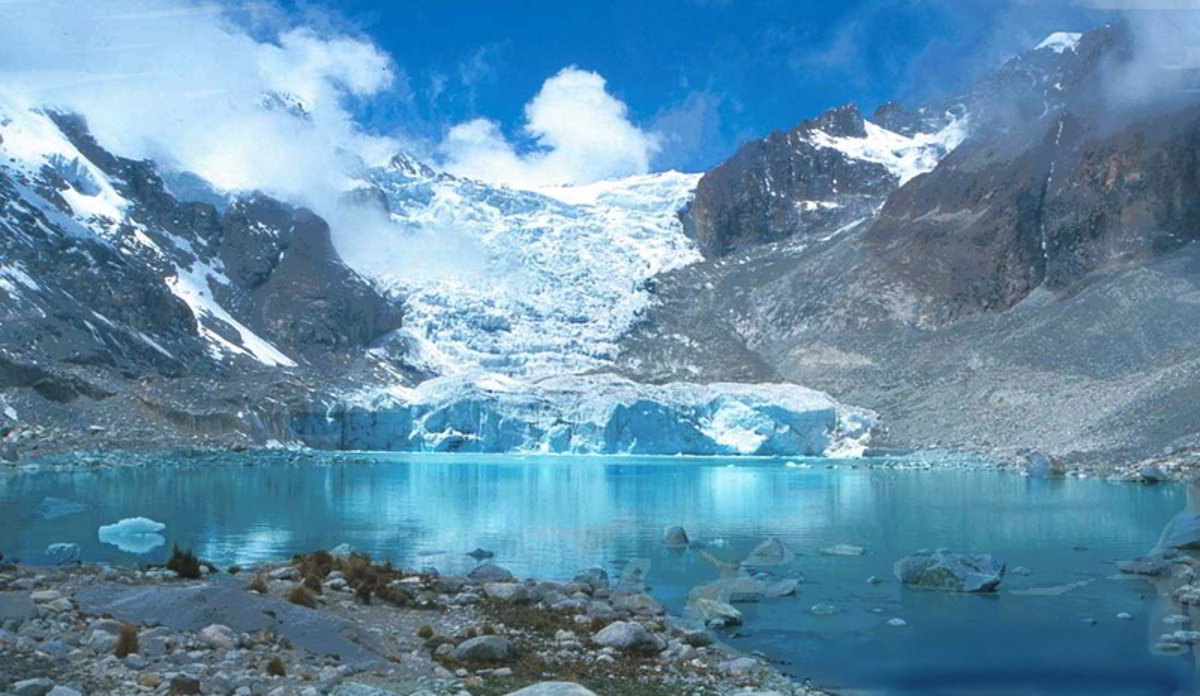 Patagonia: Rapido scioglimento del ghiaccio associato a cambiamenti orografici