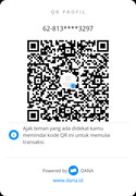 DANA QR for contributions
