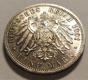 5 Marcos de Guillermo II - Prusia/Alemania, 1901 IMG-20210929-184656