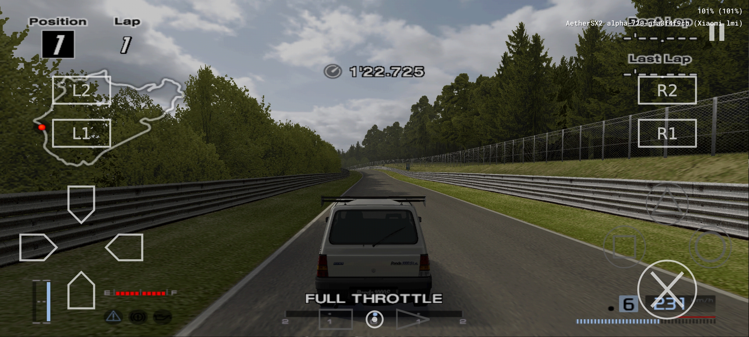 Gran Turismo 4 on Poco X3 Pro (SD860) 2X resolution 50 fps avg :  r/EmulationOnAndroid