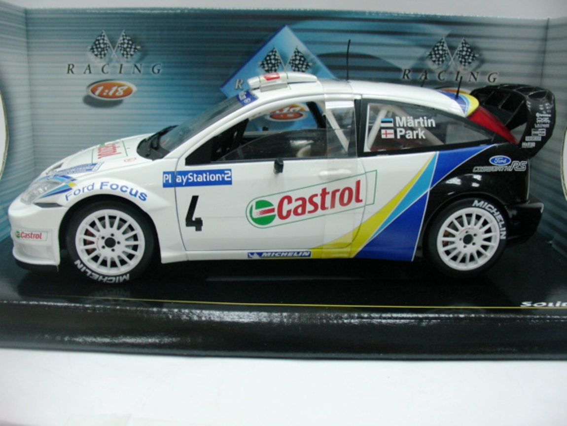 WOW EXTREMELY RARE Ford Focus RS WRC Martin Td Corse 2003 1:18