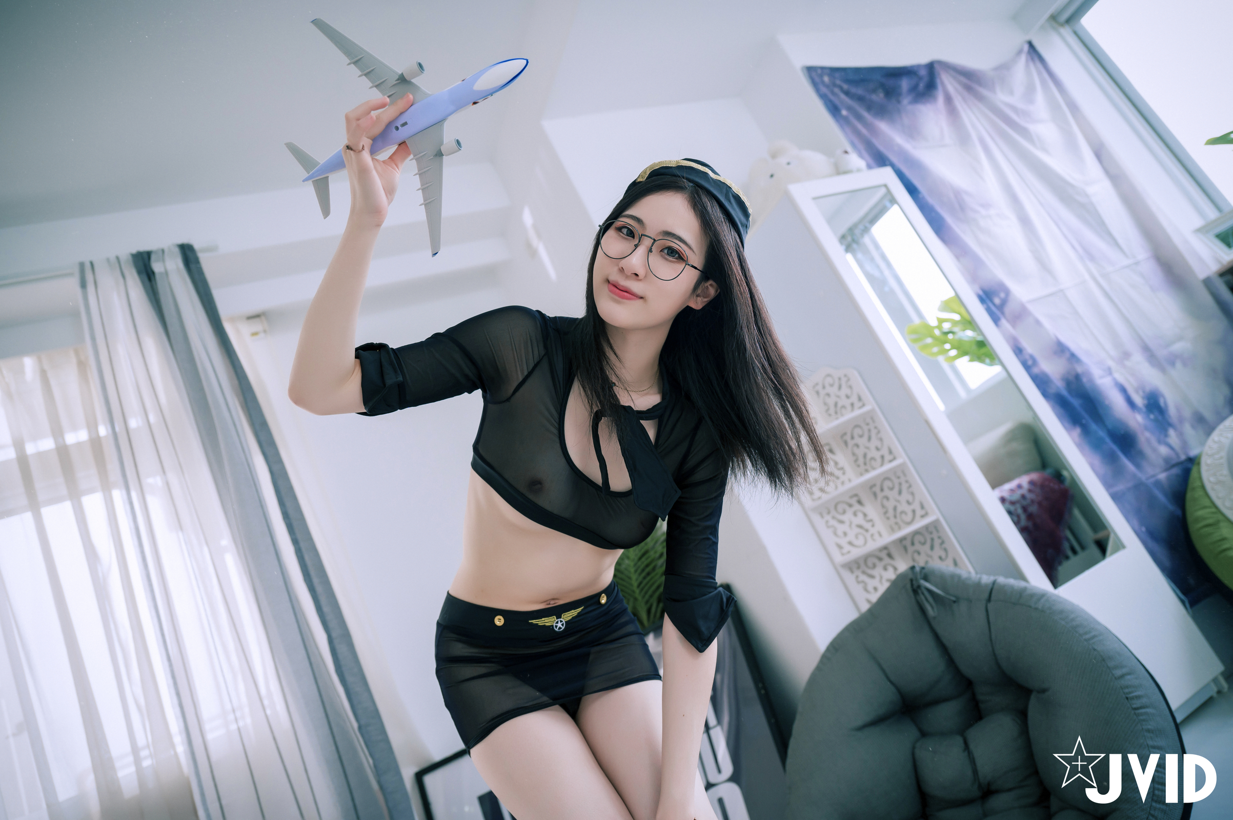 JVID NO.164 阿黎 - 性感暗黑空姐「P2」 62