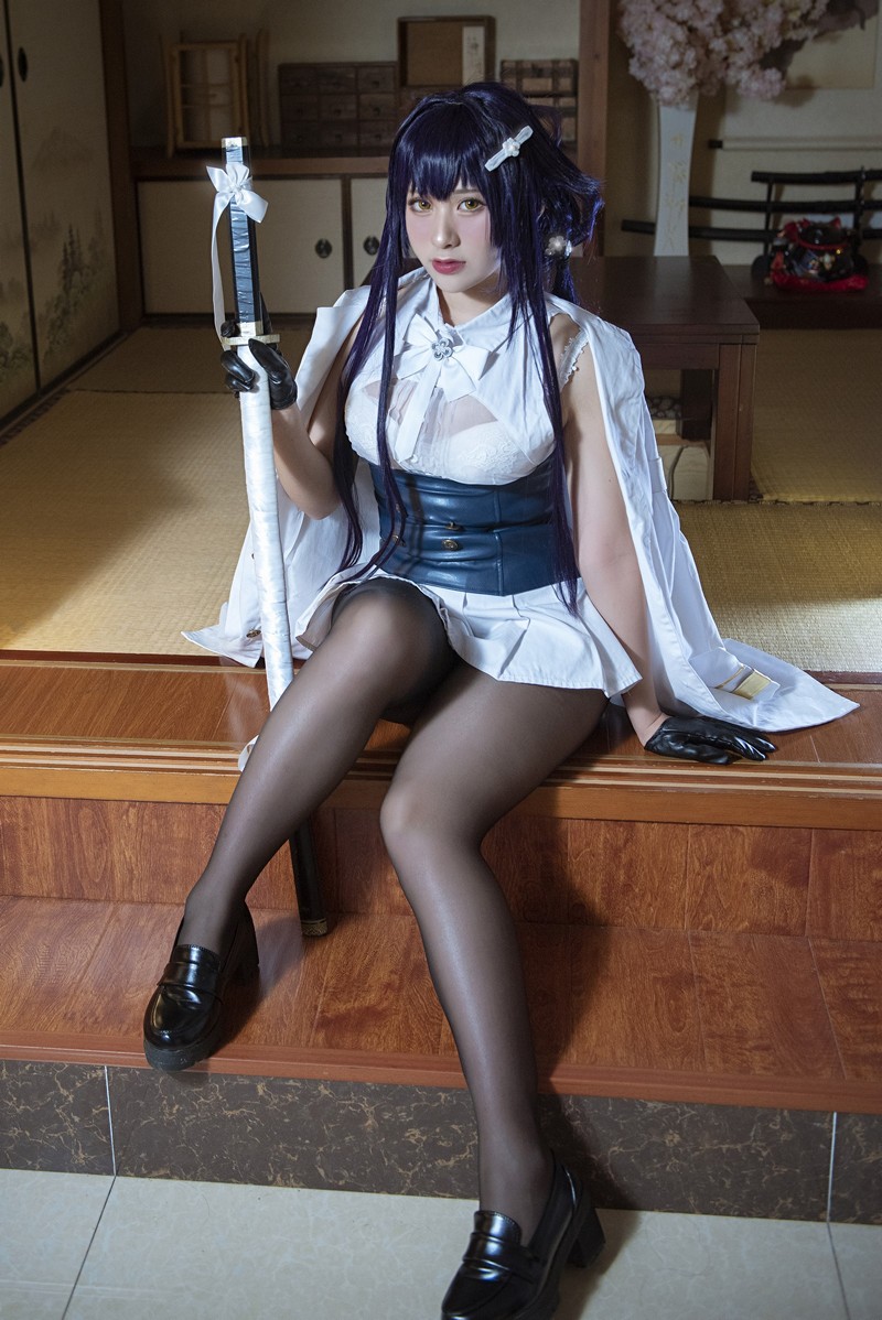 柘烟Zuken 吾妻 原皮 Cosplay（Azur Lane Azuma）写真集【23P｜204.3MB】插图