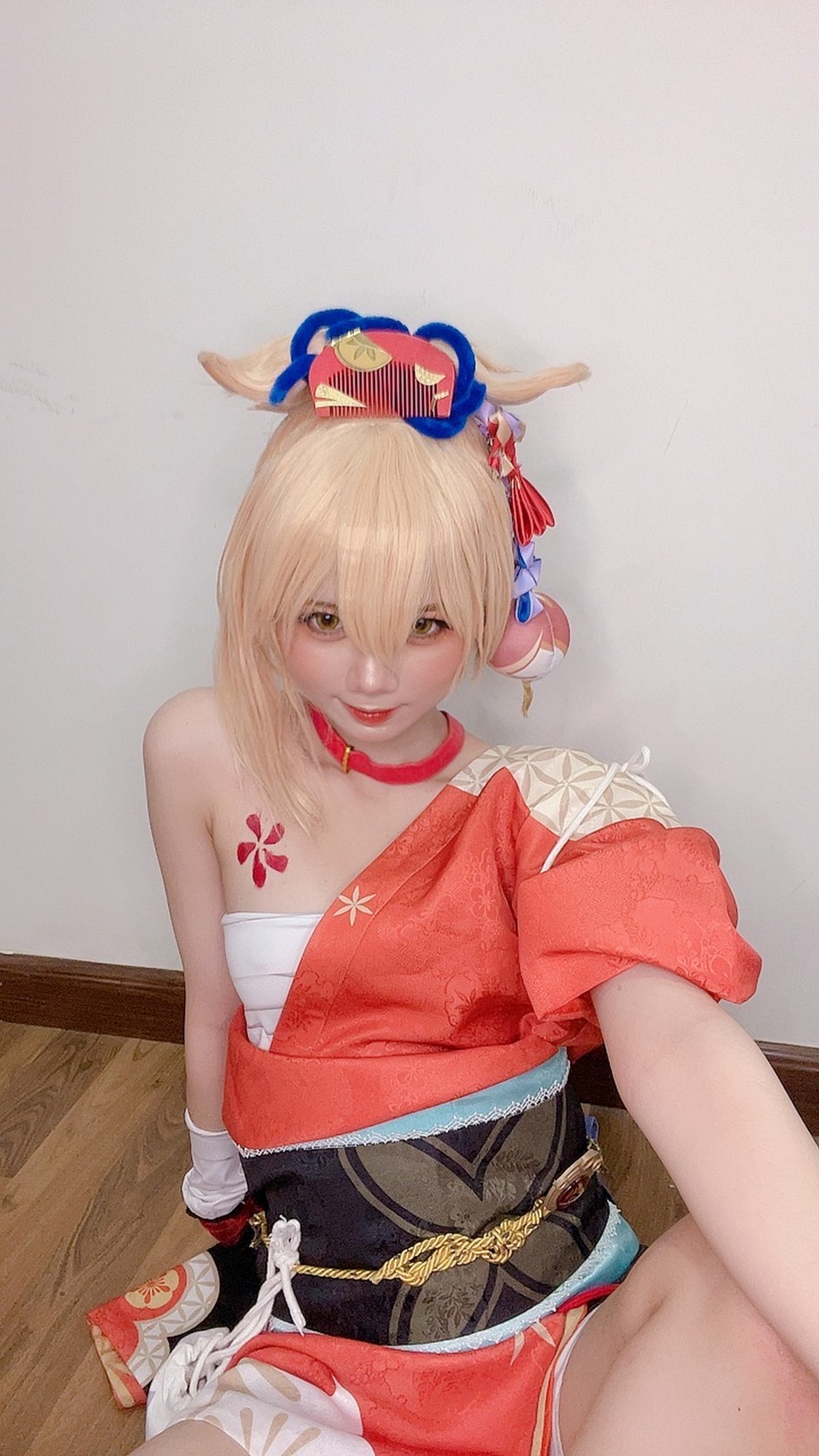 PoppaChan Yoimiya Cosplay (Genshin Impact) HD Photos – 80 Images 270MB插图3