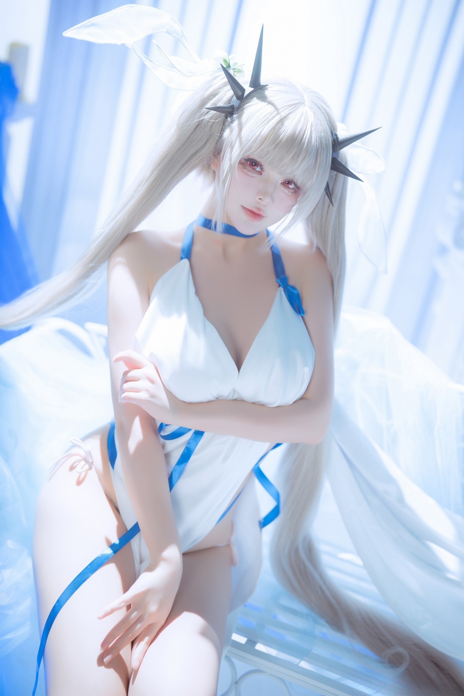 w百合欧皇子w 碧蓝航线可畏写真集 – 纪念印记主题COS高清图 [14P-21.8MB]插图2