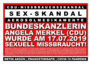 Angela Merkel (CDU) wurde am 17.07.2019 sexuell missbraucht!